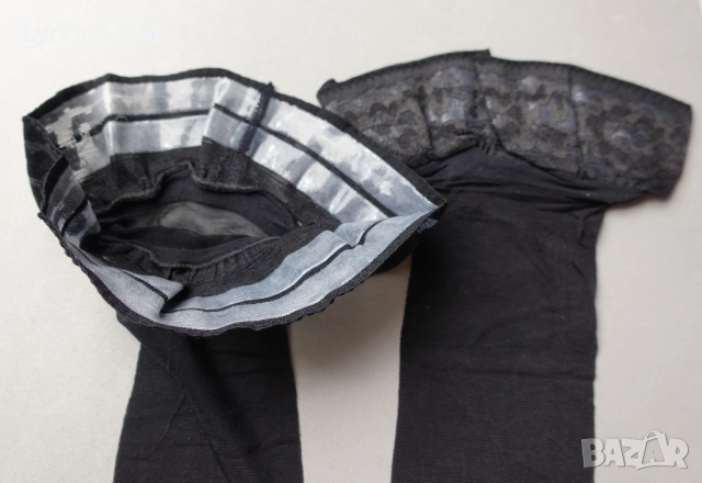 Sanpellegrino Freedom 15 den S/M черни силиконови чорапи, снимка 7 - Бельо - 52507046