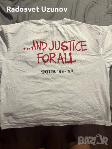 Тениска Metallica на H&M, снимка 4 - Тениски - 52661531