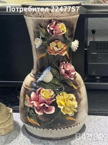 Огромна ваза Capodimonte , снимка 7 - Вази - 48765728