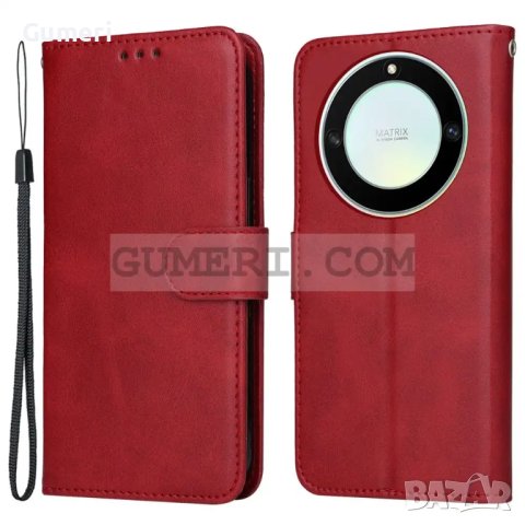 Honor Magic5 Lite Тефтер Стойка, снимка 5 - Калъфи, кейсове - 42648664