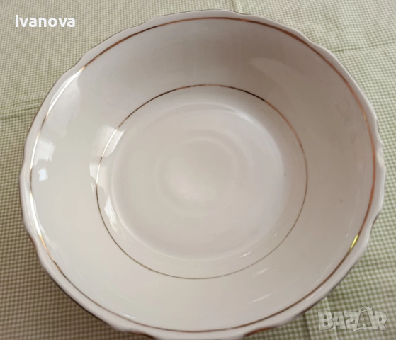 Порцеланова купа за салата –българска, снимка 2 - Чинии - 51862280