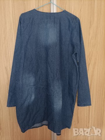 Дънкова рокля , снимка 4 - Рокли - 44228329