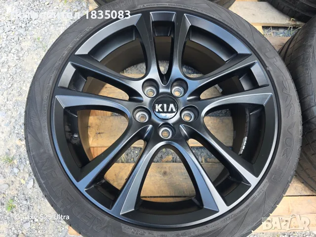 Лети джанти 18ки 5х114.3 Kia + летни гуми 225/40/18 Vredestein, снимка 5 - Гуми и джанти - 55779713