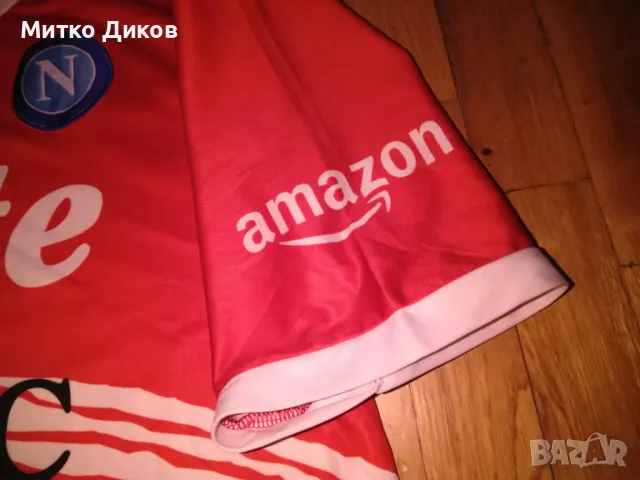 Футболна тениска на Наполи ЕА 7 специална 2021-2022 №10 Марадона размер Л, снимка 5 - Футбол - 50025173