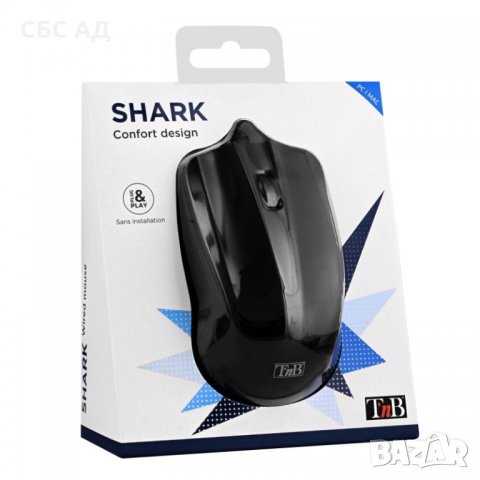 Оптична мишка T'nB SHARK, снимка 3 - Клавиатури и мишки - 30656880