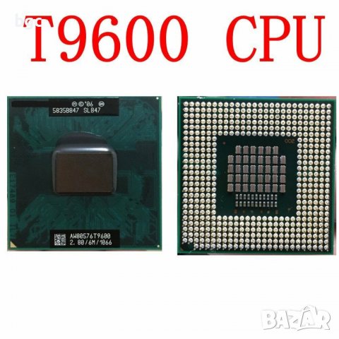 ЧИСТО НОВ Процесор Intel Core 2 Duo T9600 2х 2.80Ghz 6M Socket P slg9f, снимка 3 - Части за лаптопи - 39923017