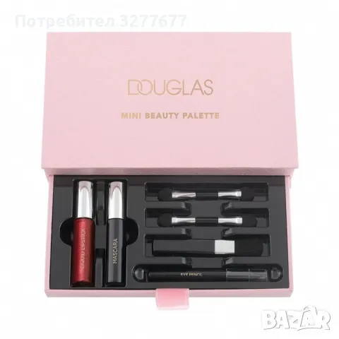 DOUGLAS MAKE UP MINI BEAUTY PALETTE СЕНКИ ПАЛИТРА, снимка 2 - Козметика за лице - 48353326