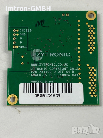 ZYTRONIC 64-канален USB контролер PCT PN: ZXY100-U-OFF-64-B, снимка 3 - Друга електроника - 52569672