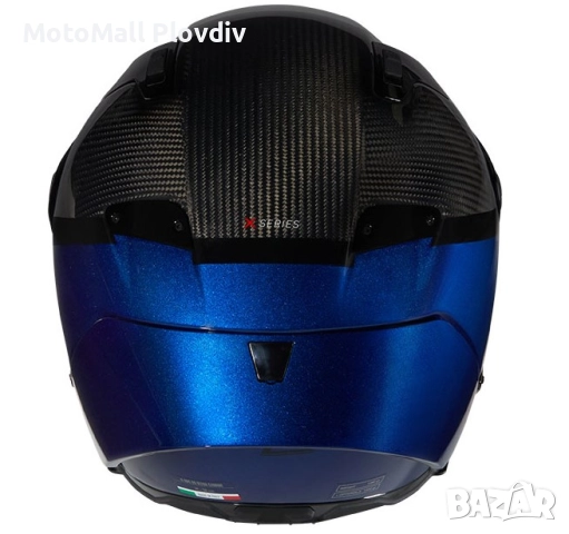 Каска Nolan X-804 RS Ultra Carbon Blocco 348 Black Red Blue White - Гланц ECE 22.06, снимка 6 - Аксесоари и консумативи - 51889682