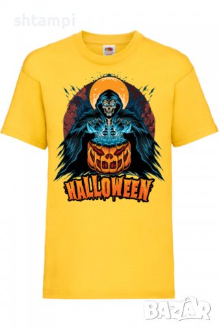 Детска тениска Halloween 03,Halloween,Хелоуин,Празник,Забавление,Изненада,Обичаи,, снимка 8 - Детски тениски и потници - 38156423