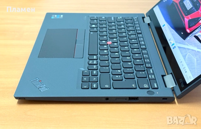 Lenovo ThinkPad X13 Yoga Gen 2 / 2 в 1 TouchScreen / i7-1185G7 / 16GB RAM / 512GB SSD / FHD+ Privacy, снимка 4 - Лаптопи за работа - 54344107
