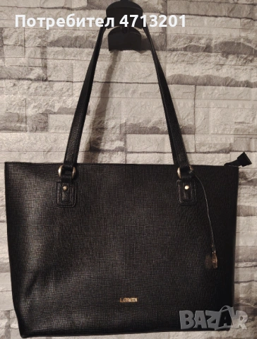 Черна чанта L.Credi