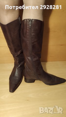 Roberto Santi - дамски обувки от естествена кожа, снимка 4 - Дамски ботуши - 31274113