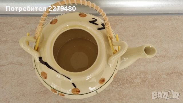  Чаши за чай и чайник, снимка 6 - Сервизи - 51806674