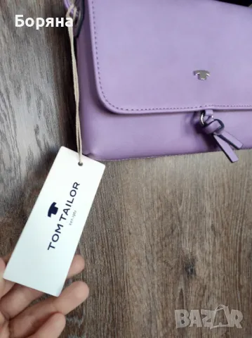 Tom Tailor нова малка лилава чанта , снимка 5 - Чанти - 49033967
