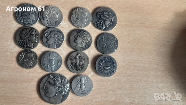 Монети Римска империя и Тетрадрахми - реплика, снимка 8 - Нумизматика и бонистика - 52661658