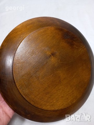 Декоративна дървена чиния , снимка 9 - Декорация за дома - 36835223