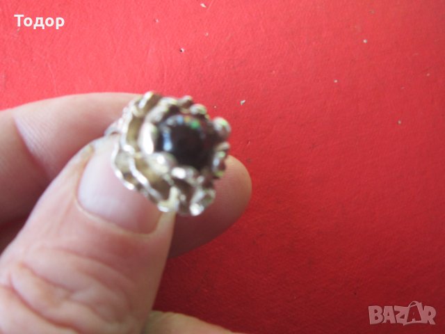 Уникален сребърен пръстен корона , снимка 5 - Пръстени - 35097558