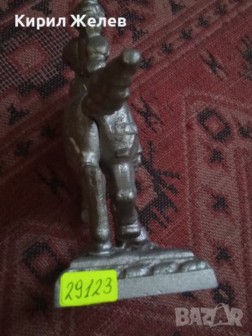 Сувенир стар кон с конник ловец  29123, снимка 8 - Декорация за дома - 37270650