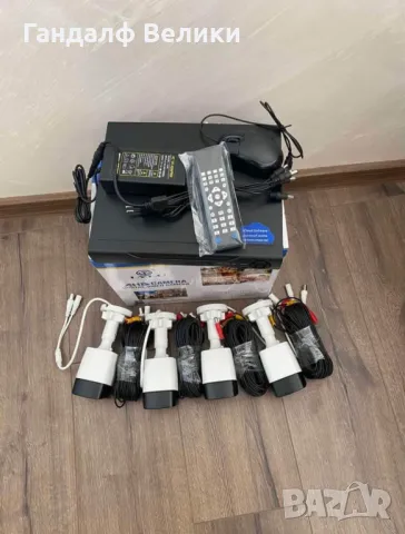 ВИДЕОНАБЛЮДЕНИЕ С 4 КАМЕРИ FULL АHD