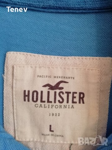 Hollister California 1922 мъжка тениска L, снимка 3 - Тениски - 37621415