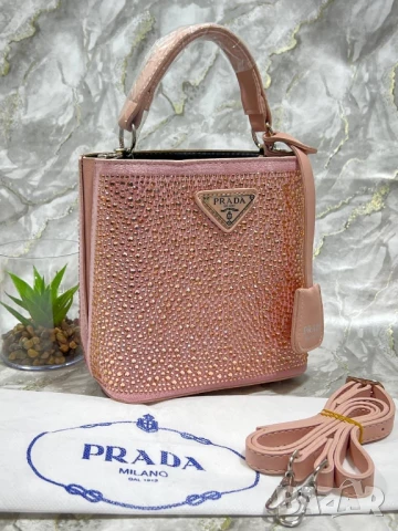 чанти с камъни prada , снимка 16 - Чанти - 50745497