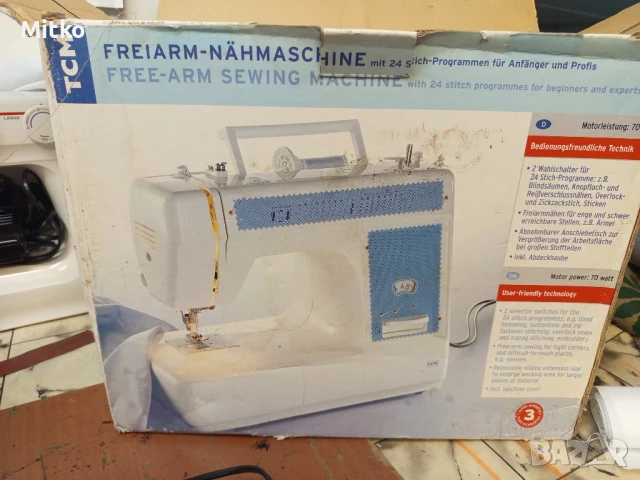 много операционна шевна машина работи перфектно внос от Германия , снимка 3 - Други машини и части - 51194926