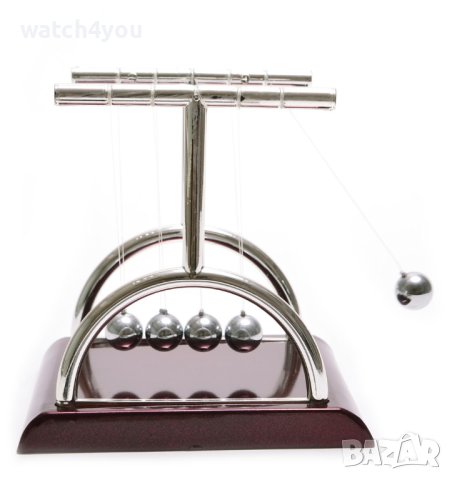 НОВА ЛЮЛКА НА НЮТОН.БЛЪСКАЩИ ТОПЧЕТА.ПЕРПЕТУУМ МОБИЛЕ.ЛЮЛКАТА НА НЮТОН.МАХАЛОТО НА NEWTON, снимка 2 - Декорация за дома - 42254141