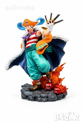Аниме фигура Бъги Клоуна (Buggy the Clown) – One Piece, 25 см