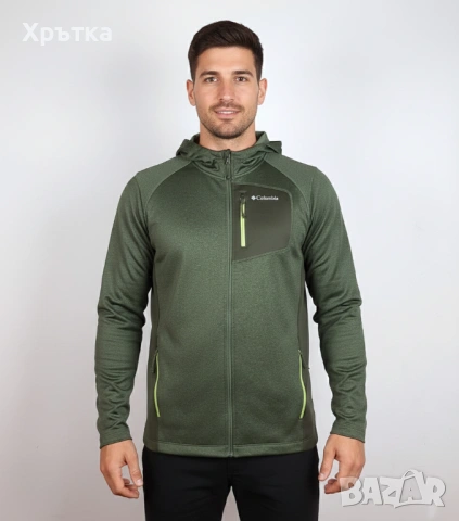 Columbia Mikina Zip Hoodie - Оригинално мъжко горнище размер M