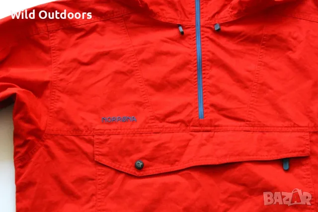 NORRONA Svalbard Cotton anorak - мъжки туристически анорак яке, размер XL-XXL, снимка 2 - Спортни дрехи, екипи - 56087067