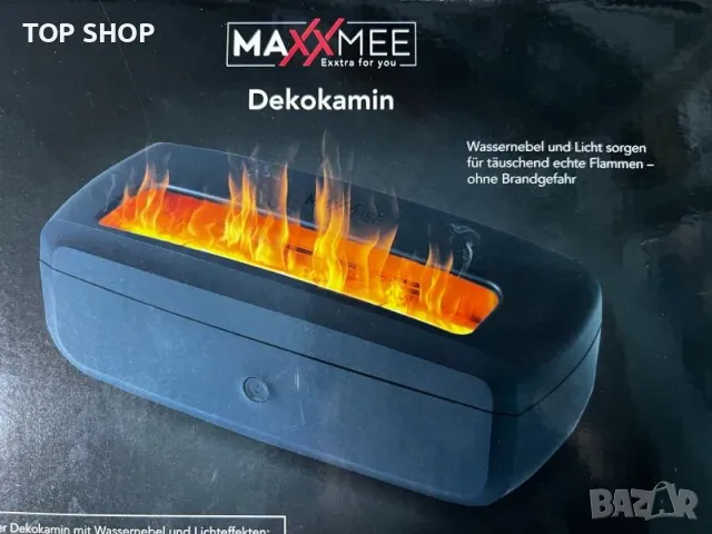 Декоративна камина MAXXMEE с функция за овлажняване, снимка 6 - Пана - 48540539