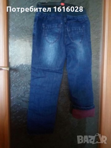 Нови детски дънки с подплата - Унисекс размер 110, снимка 7 - Детски панталони и дънки - 35527221