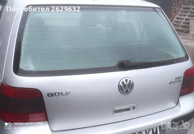 Заден капак за Голф 4 оборудвн