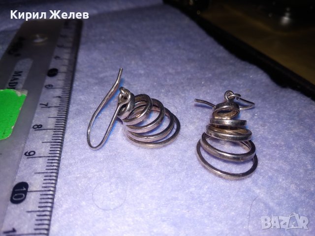ПРЕКРАСНИ СПИРАЛОВИДНИ СРЕБЪРНИ ФЕШЪН - АРТ ОБЕЦИ СРЕБРО 925 ДИЗАЙНЕРСКА ИЗРАБОТКА 34437, снимка 10 - Обеци - 39535592