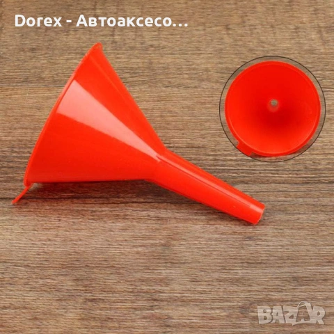 Комплект 4 броя пластмасови фунии - различни размери за течности, снимка 8 - Аксесоари и консумативи - 54078543