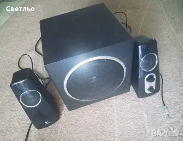 Logitech Озвучителна аудио система с субуфер и колонки говорители