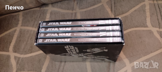 star wars DVD/междузвездни войни на двд, снимка 8 - DVD филми - 44737609