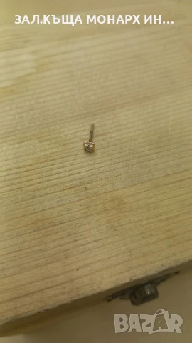 Златна обеца , снимка 4 - Обеци - 51278243