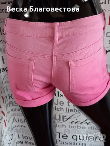 Потник и къси панталонки в розово, снимка 4 - Костюми - 29947482