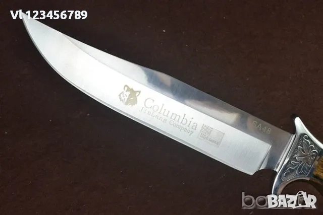 Ловен нож с фиксирано острие Columbia SA48 180 х 305 , снимка 3 - Ножове - 53917103