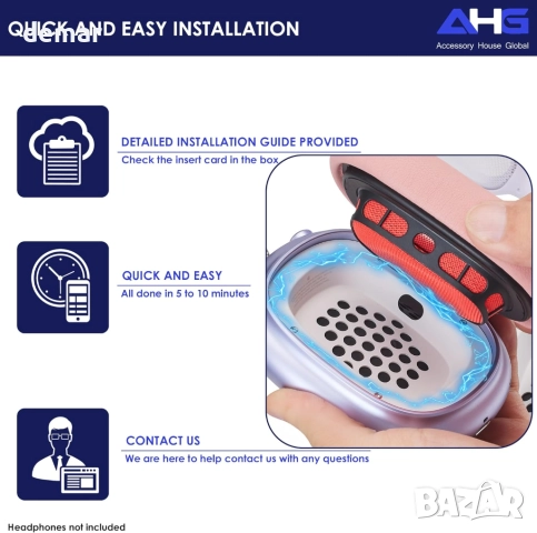 AHG възглавнички от овча кожа за слушалки Apple AirPods Max, розови, снимка 6 - Слушалки и портативни колонки - 52465193