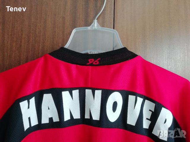 Hannover 96 Uhlsport Vintage оригинална футболна тениска фланелка, снимка 4 - Тениски - 37693287