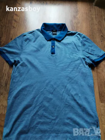 hugo boss phillipson - страхотна мъжка тениска L, снимка 4 - Тениски - 49908950
