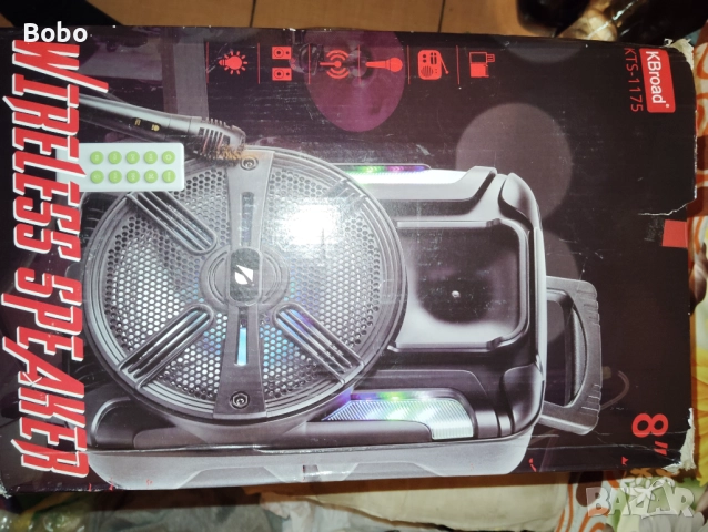 Тонколона bluetooth 8"