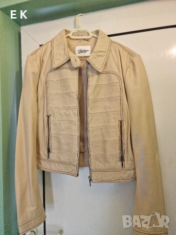 Bella x About You кожено яке естествена кожа