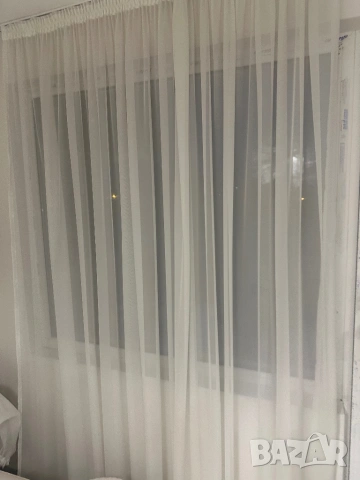 16 бр. Завеси пердета блекаут бели прозрачни , снимка 9 - Пердета и завеси - 53215528