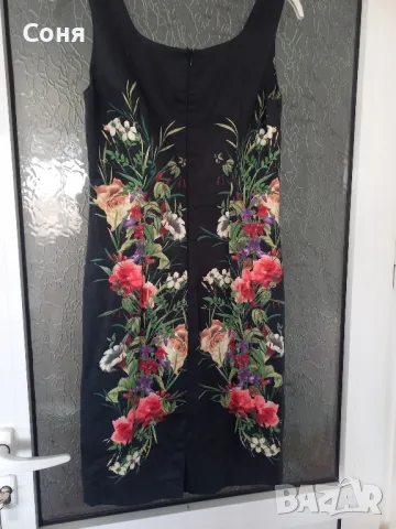 Черна официална рокля 44 номер , снимка 10 - Рокли - 41567527