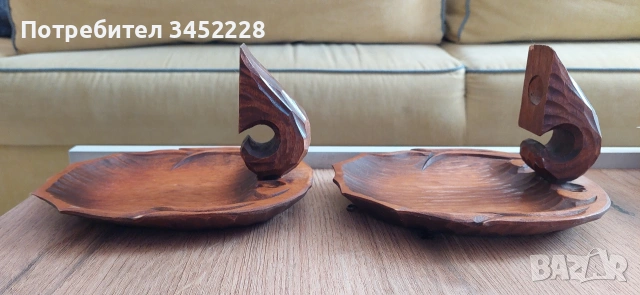 Свещници стенни дърворезба Норвегия ръчно изработени за ценители , снимка 4 - Декорация за дома - 54174065