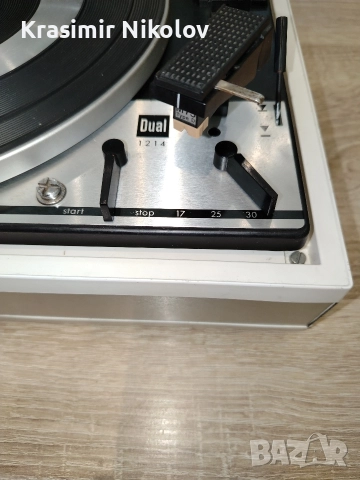 Грамофон Dual 1214 HiFi автомат. , снимка 10 - Грамофони - 52774347